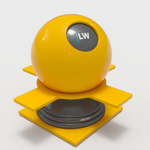 Glossy Plastic Orange